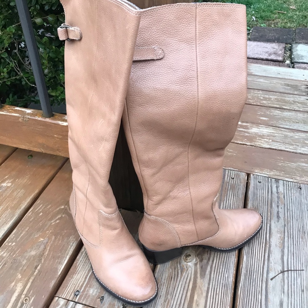 Audrey Brooke Leather Boots